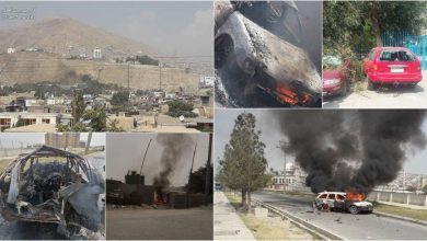 تصویر چند نکته درباره حمله راکتی امروز در افغانستان