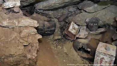 تصویر تصاویری از مومیایی‌های کشف‌شده در “شهر مردگان” مصر