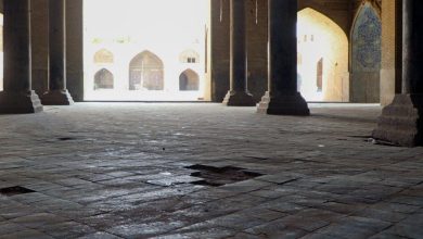 تصویر وضعیت آشفته مسجد سید اصفهان